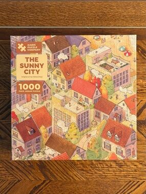Magic Puzzle Company The Sunny City Jigsaw Puzzle 1000 pieces magic shift